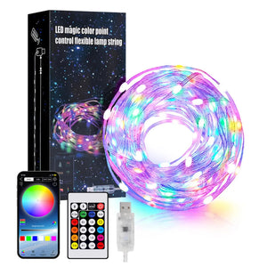 LUCES SMART NAVIDEÑAS CON RGB PARA DECORACIÓN